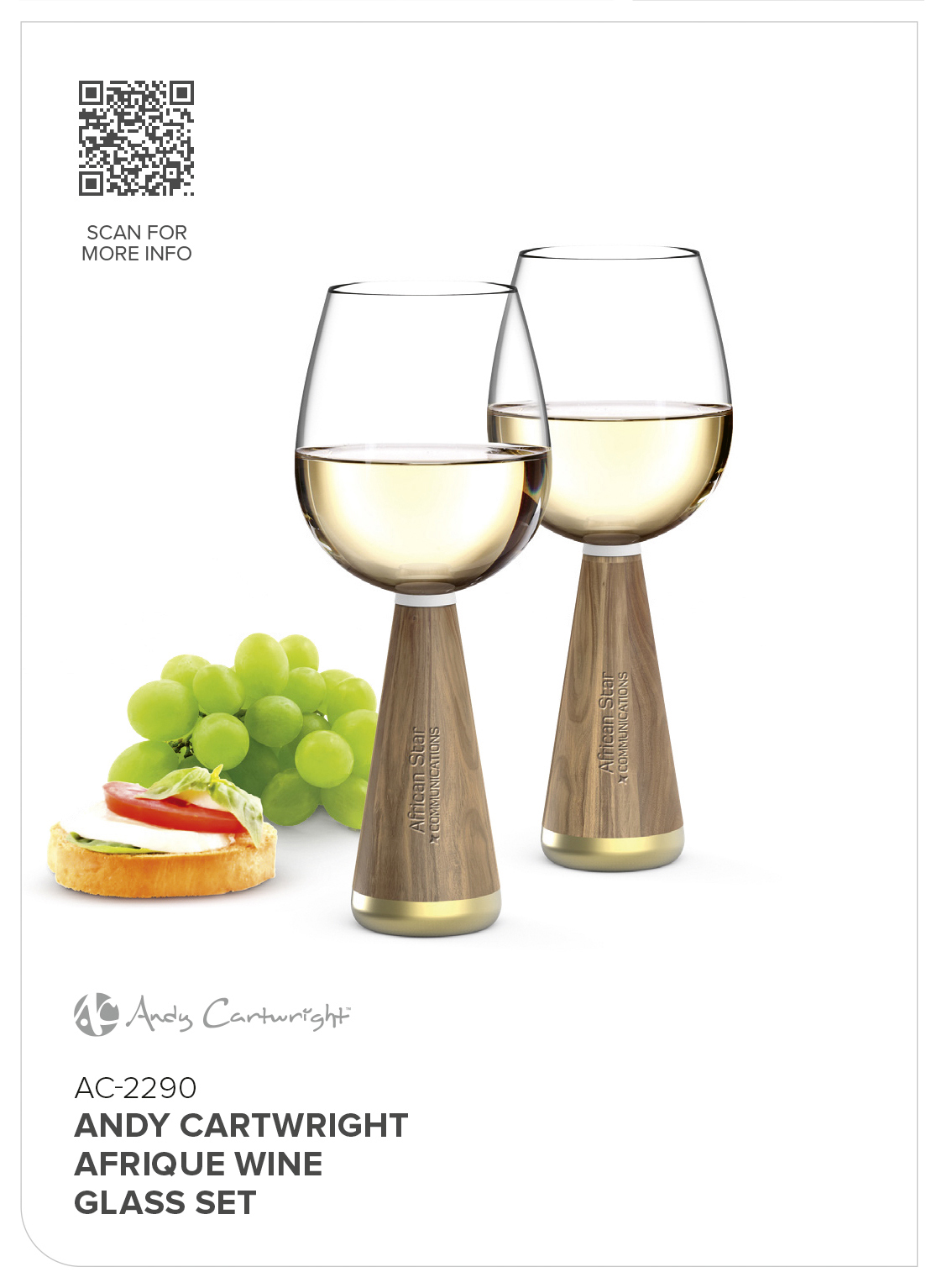 Andy Cartwright Afrique Wine Glass Set CATALOGUE_IMAGE